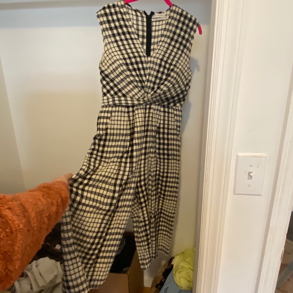Urban outfitters plaid jumpsuit Sz 4